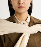Sophie Bille Brahe yellow gold pearl single earring, UK version