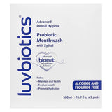Luvbiotics Mouthwash Fluoride Free Pack of 3, UK version