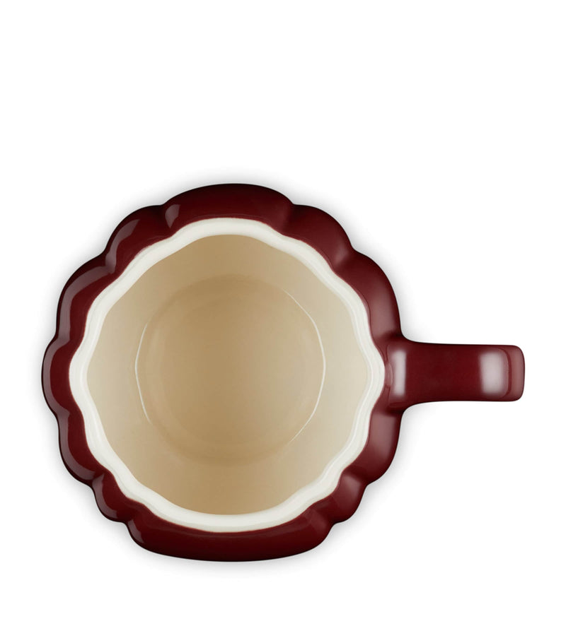 Le Creuset pumpkin-shaped mug 400ml, UK version