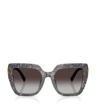 Dolce&Gabbana lace print square sunglasses, UK version