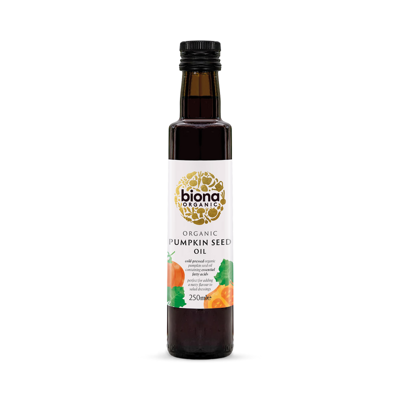 Biona organic cold-pressed pumpkin seed oil 250ml (British brand)