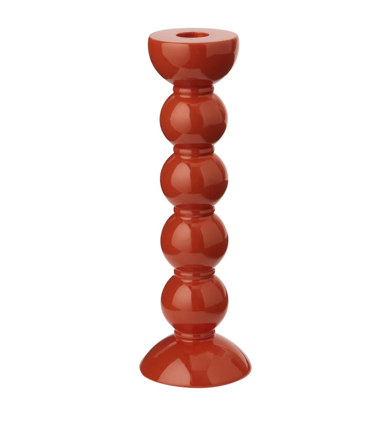 Addison Ross tall bobbin candlestick holder 24cm (British brand)