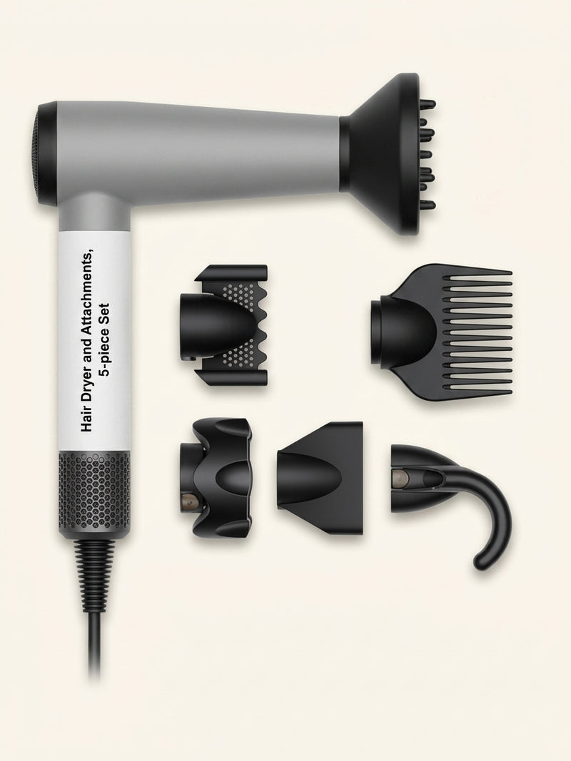 Dyson Supersonic r Straight+Wavy hair dryer in ceramic pink, imported from the UK