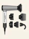 Dyson Supersonic r Straight+Wavy hair dryer in ceramic pink, imported from the UK