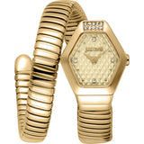 Superdrug Just Cavalli Clear Ladies Signature Snake Splora Watch- Buy online at McGrocer