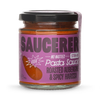 Saucerer roasted aubergine and harissa pasta sauce 190g, imported from the UK