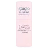 Superdrug Studio London Flaunt Flawless Bronzing Stick Suede Face Makeup- Buy online at McGrocer