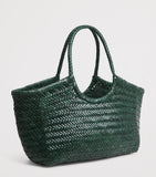 Dragon Diffusion large leather woven Nantucket tote bag (British brand)