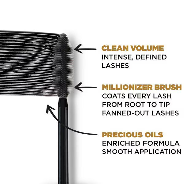 L'Oreal Paris Volume Million Lashes mascara black 9ml - British product