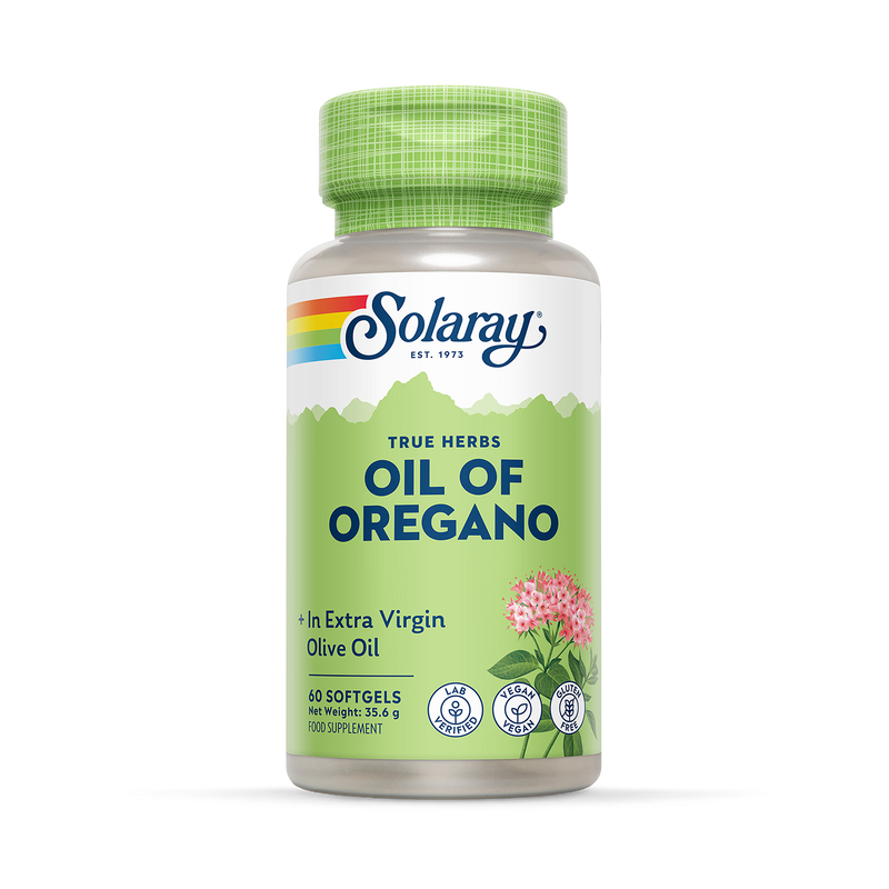 Solaray Oil of Oregano 150mg 60 capsules, UK version