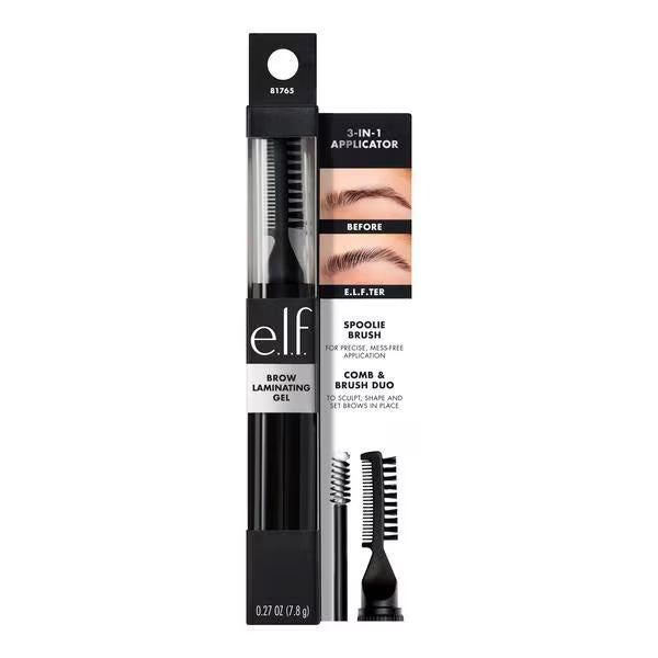 e.l.f. Brow Laminating Gel Eyebrow Clear 7.8g - British product