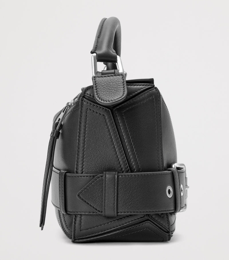 LOEWE small Puzzle leather Biker top-handle bag, UK version