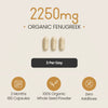 VitaBright organic fenugreek supplement 2250mg 180 capsules - British product