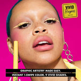 NYX Vivid Brights Liquid Eyeliner Yellow (British brand)