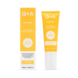 Holland & Barrett Q+A Peptide SPF50 Anti-Ageing Daily Facial Sunscreen 50ml- Buy online at McGrocer