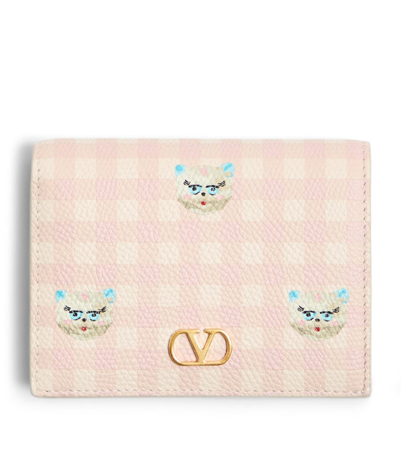 Valentino Garavani Le Chat de la Maison leather wallet (British brand)