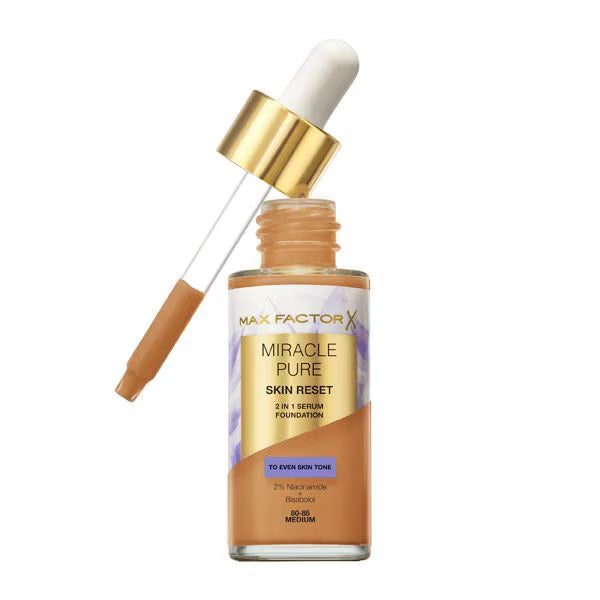 Max Factor serum foundation medium 30ml, imported from the UK