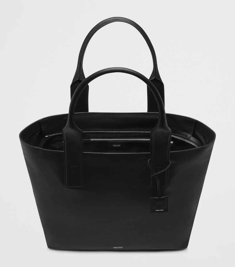 TOM FORD leather tote bag calfskin Italian, imported from the UK