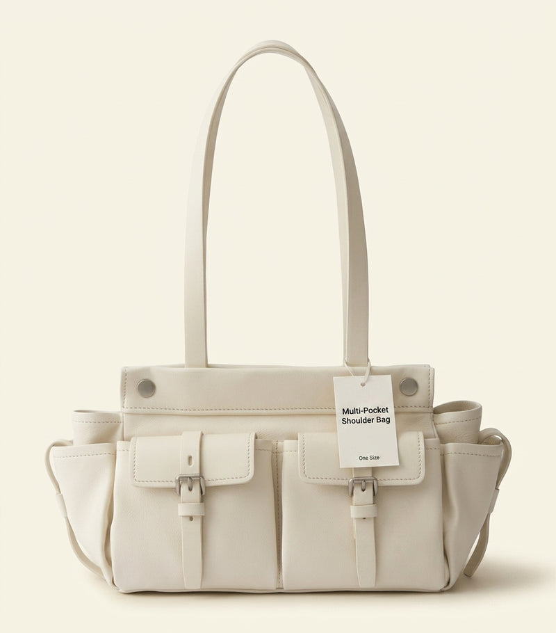 Prada medium Route tote bag in calfskin leather, imported from the UK