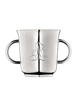 Harrods Christofle Charlie Bear Silver-Plated Baby Cup- Buy online at McGrocer