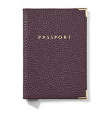 Harrods Aspinal of London Leather Passport Cover- Buy online at McGrocer