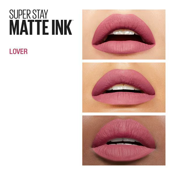 Maybelline liquid lipstick shade 15 Lover 5ml (British brand)