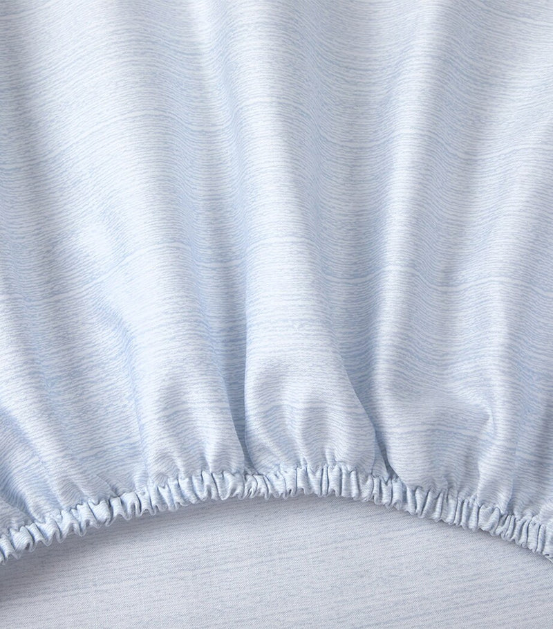 Yves Delorme organic cotton Eclipses king fitted sheet 150cm x 200cm (British brand)