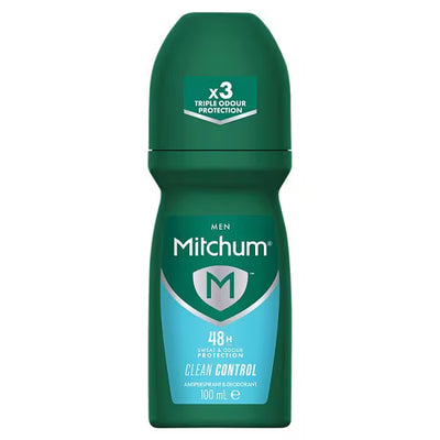 Superdrug Mitchum Clean Control Ice Fresh Antiperspirant Roll On 100ml- Buy online at McGrocer