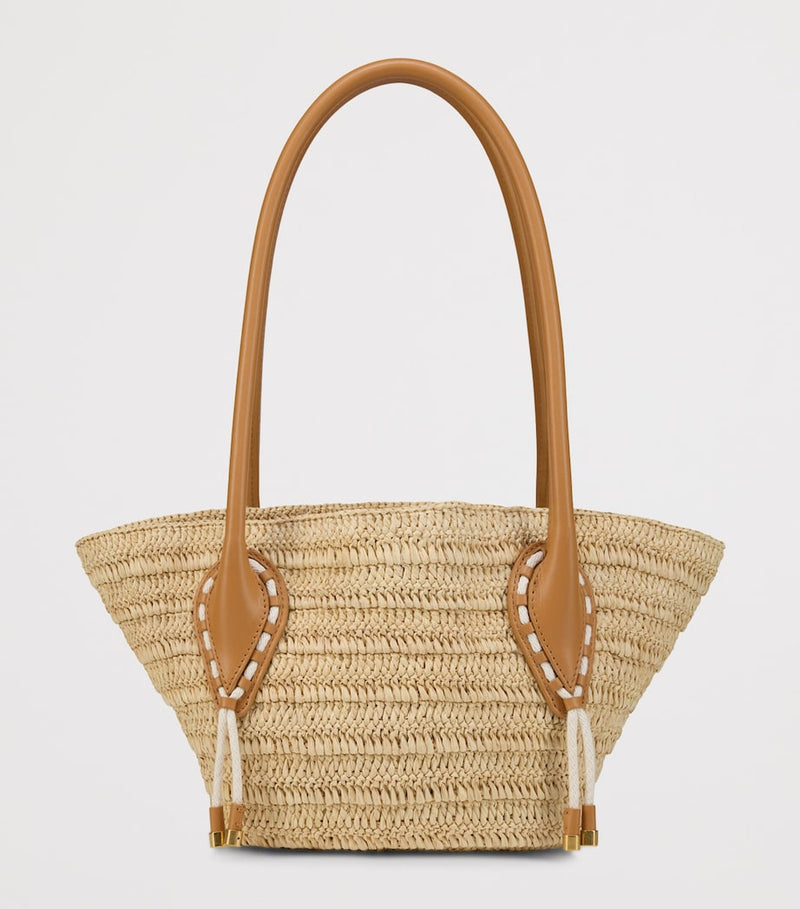 Christian Louboutin Venus mini raffia basket bag, UK version