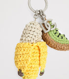 Dolce&Gabbana embellished fruit keyring silver-tone, UK version