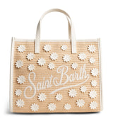 Harrods MC2 Saint Barth Kids Straw Vivian Daisy Tote Bag- Buy online at McGrocer