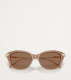 Swarovski SK6010 cat eye sunglasses with crystal embellishment, imported from the UK