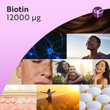 Nutravita biotin supplement 12,000mcg 400 tablets, UK version