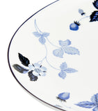 Wedgwood Wild Strawberry Inky Blue oval plate 30cm (British brand)
