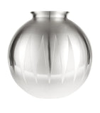 Christofle Dents-de-Loup sterling silver vase 33cm - British product