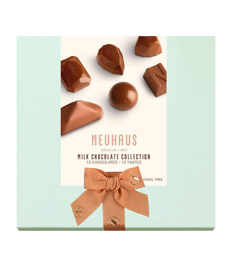 Neuhaus Small Collection milk chocolate box 144g, imported from the UK