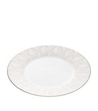 Christofle porcelain Malmaison Platinum Impériale dinner plate 27cm - British product