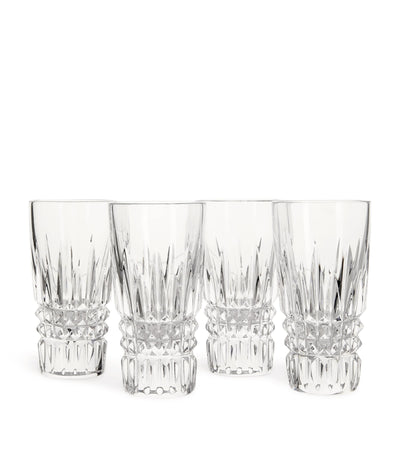 Harrods Waterford Lismore Diamond Crystal Shot Glasses Set of 4 300ml- Buy online at McGrocer