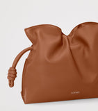 LOEWE medium leather flamenco clutch bag (British brand)