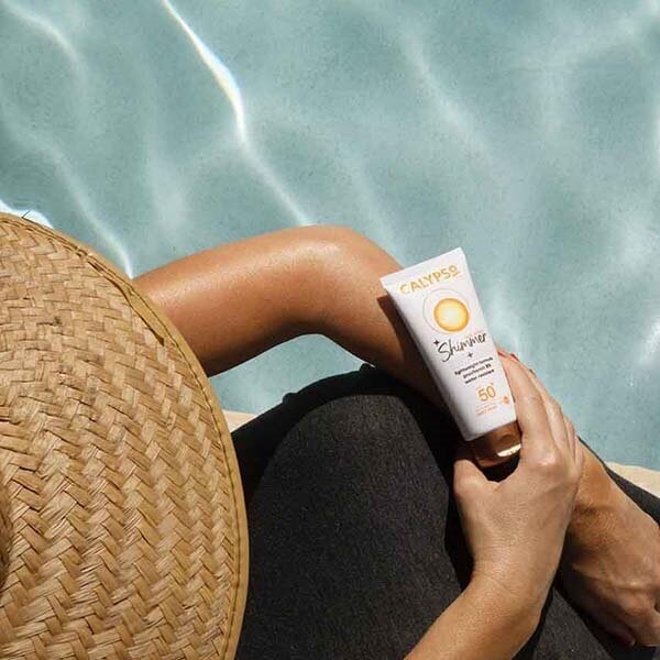 Calypso Sun Shimmer Lotion SPF50 100ml - British product