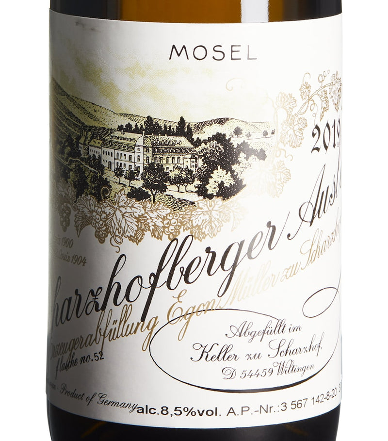 Egon Muller German Riesling Auslese Blanc 2019 37.5cl - British product