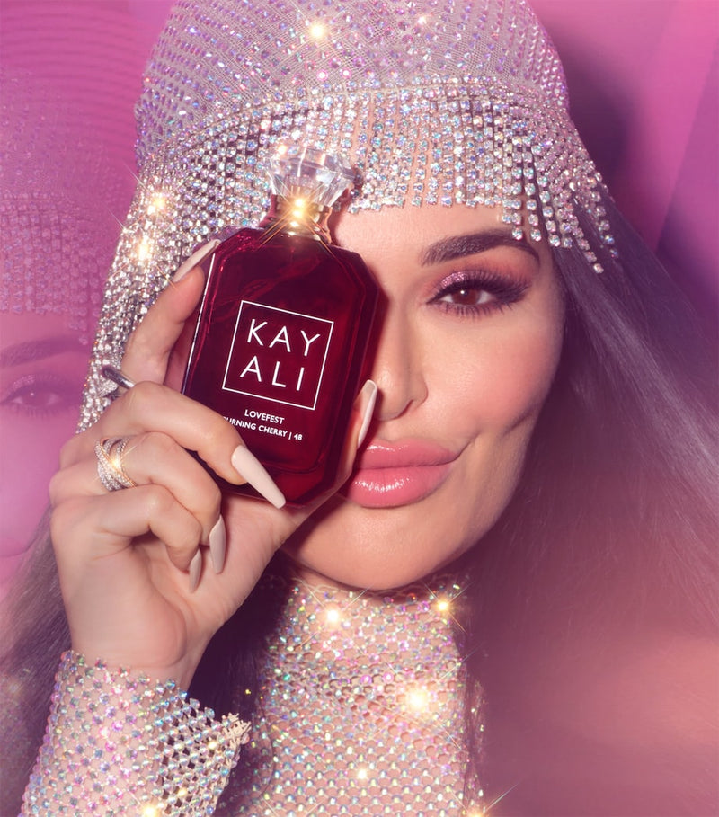 Kayali LoveFest Burning Cherry 48 eau de parfum 100ml, imported from the UK