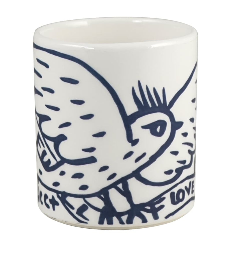 Gien L'Archipel Sentimental bird mug (British brand)
