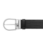 Montblanc Leather Horseshoe Belt, imported from the UK