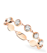 Harrods Messika D-Vibes Small Pink Gold and Diamond Ring 1.70ct- Buy online at McGrocer