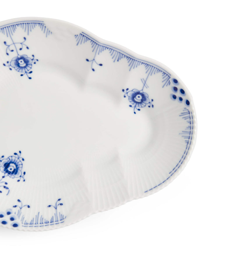 Royal Copenhagen Blue Elements porcelain dish 23cm, imported from the UK
