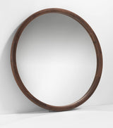 Harrods Large Wall Mirror with Solid Walnut Frame- Buy online at McGrocer