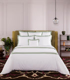 Yves Delorme Linea Veronese double duvet cover 200cm x 200cm (British brand)