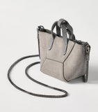 Brunello Cucinelli mini suede tote bag - British product