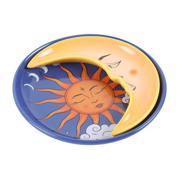 Something Different sun moon trinket dish set, imported from the UK
